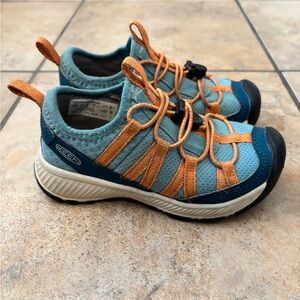 Keen Blue and Orange Kids Shoes